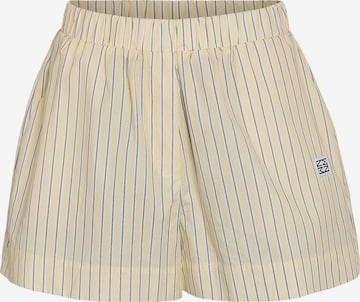 Wide Leg Pantalon Noisy may en jaune : devant