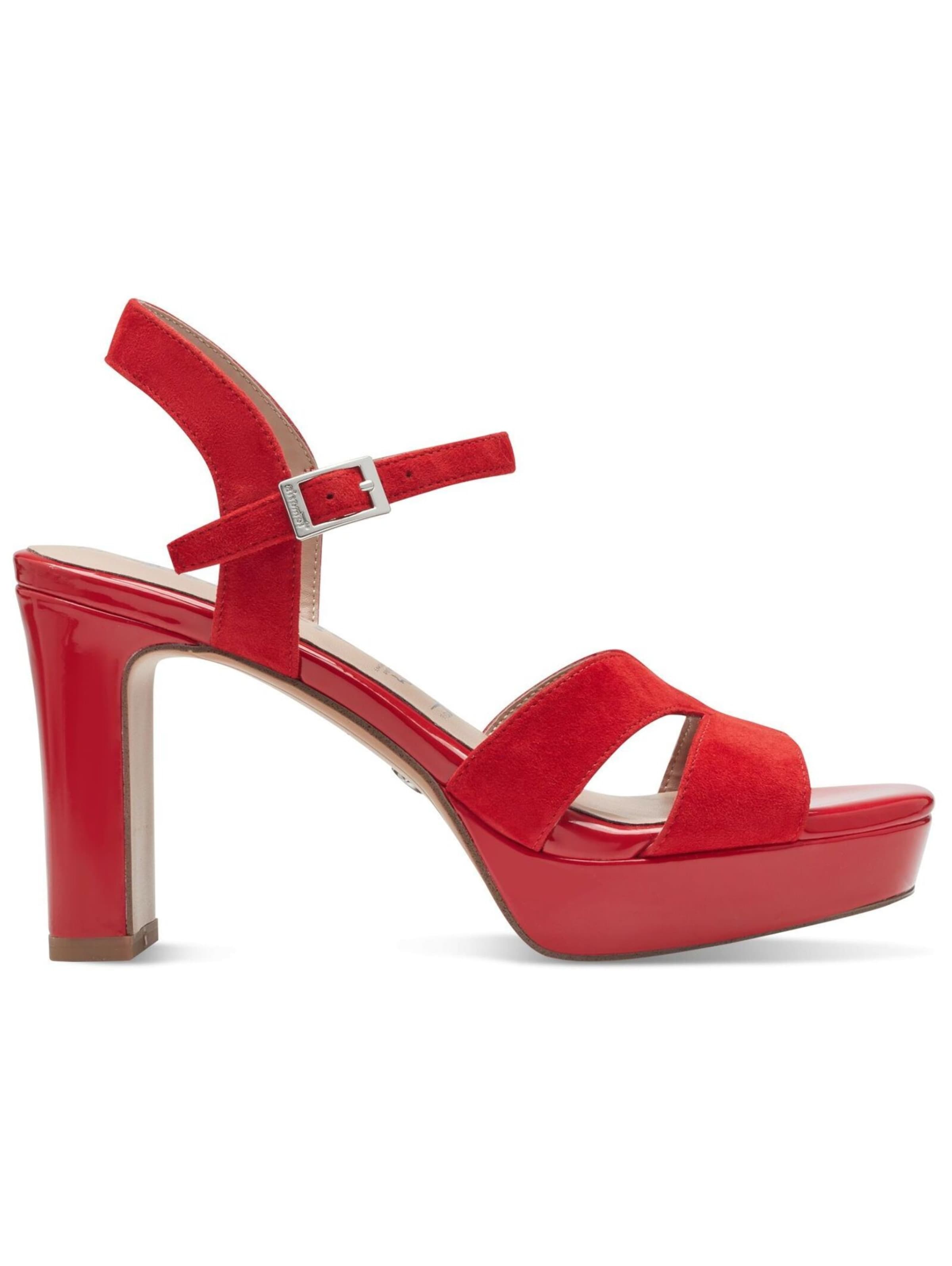 Tamaris Sandale in Rot