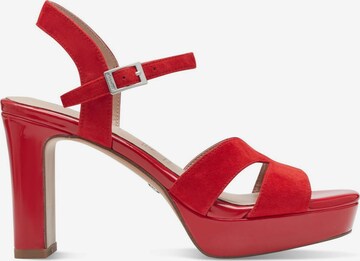 TAMARIS Strap Sandals in Red