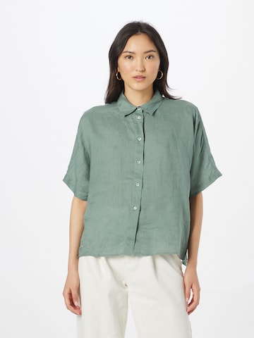 ECOALF - Blusa 'Melania' em verde: frente