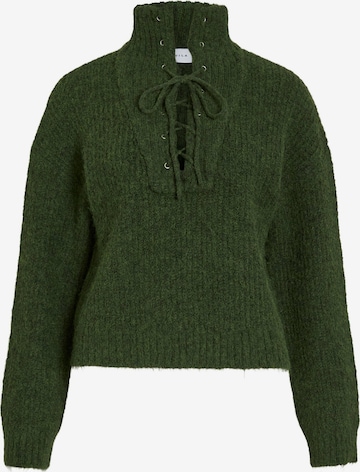 VILA - Jersey en verde: frente