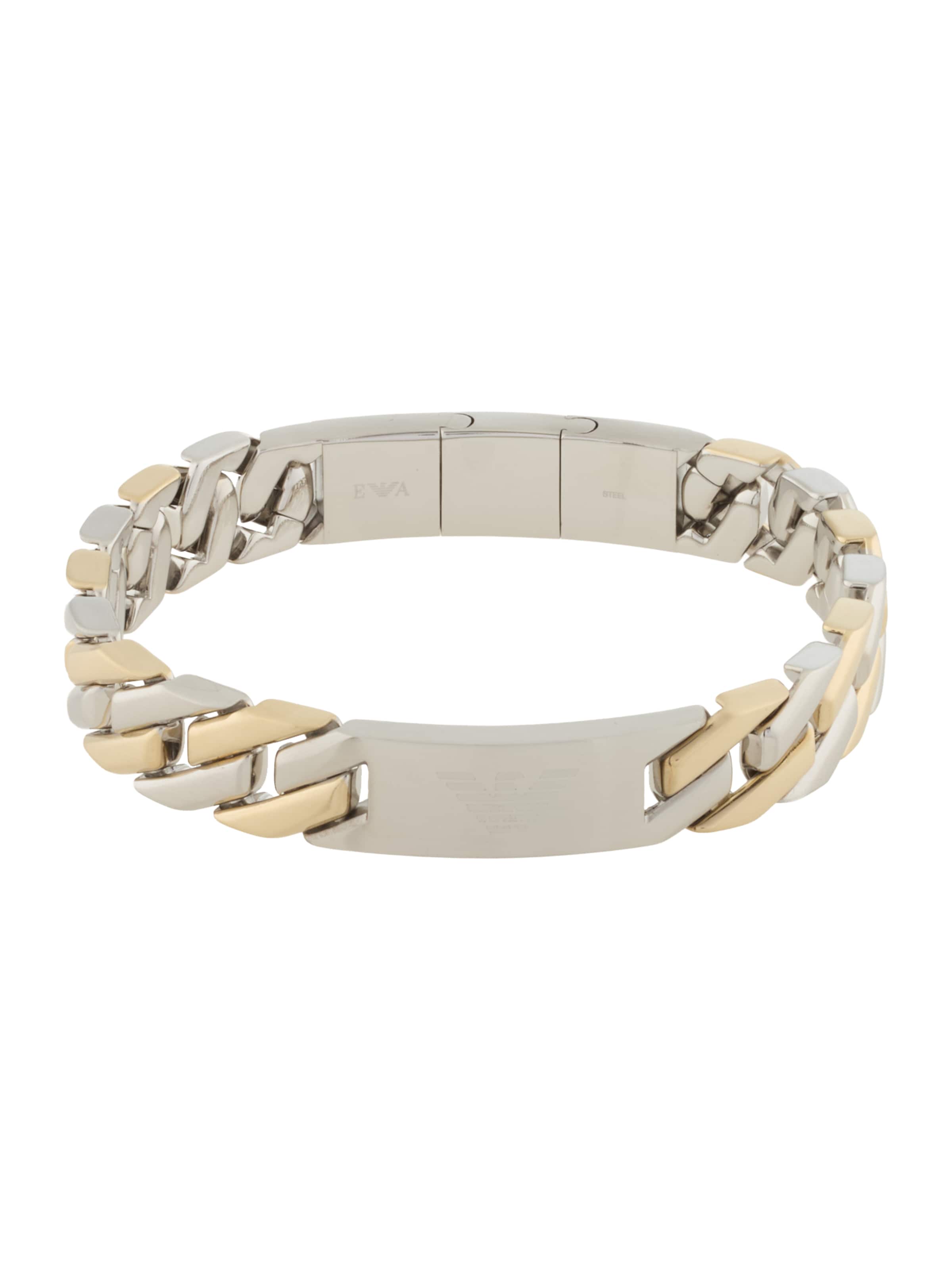 Emporio Armani - Pulsera en plata: frente