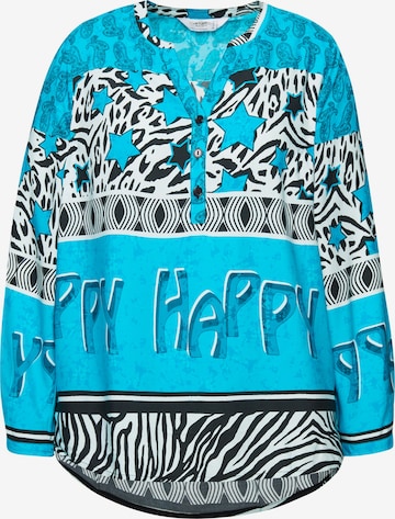 Angel of Style Bluse in Blau: Vorderseite