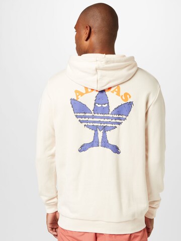 ADIDAS ORIGINALS Collegepaita 'Graphic Fun' värissä valkoinen