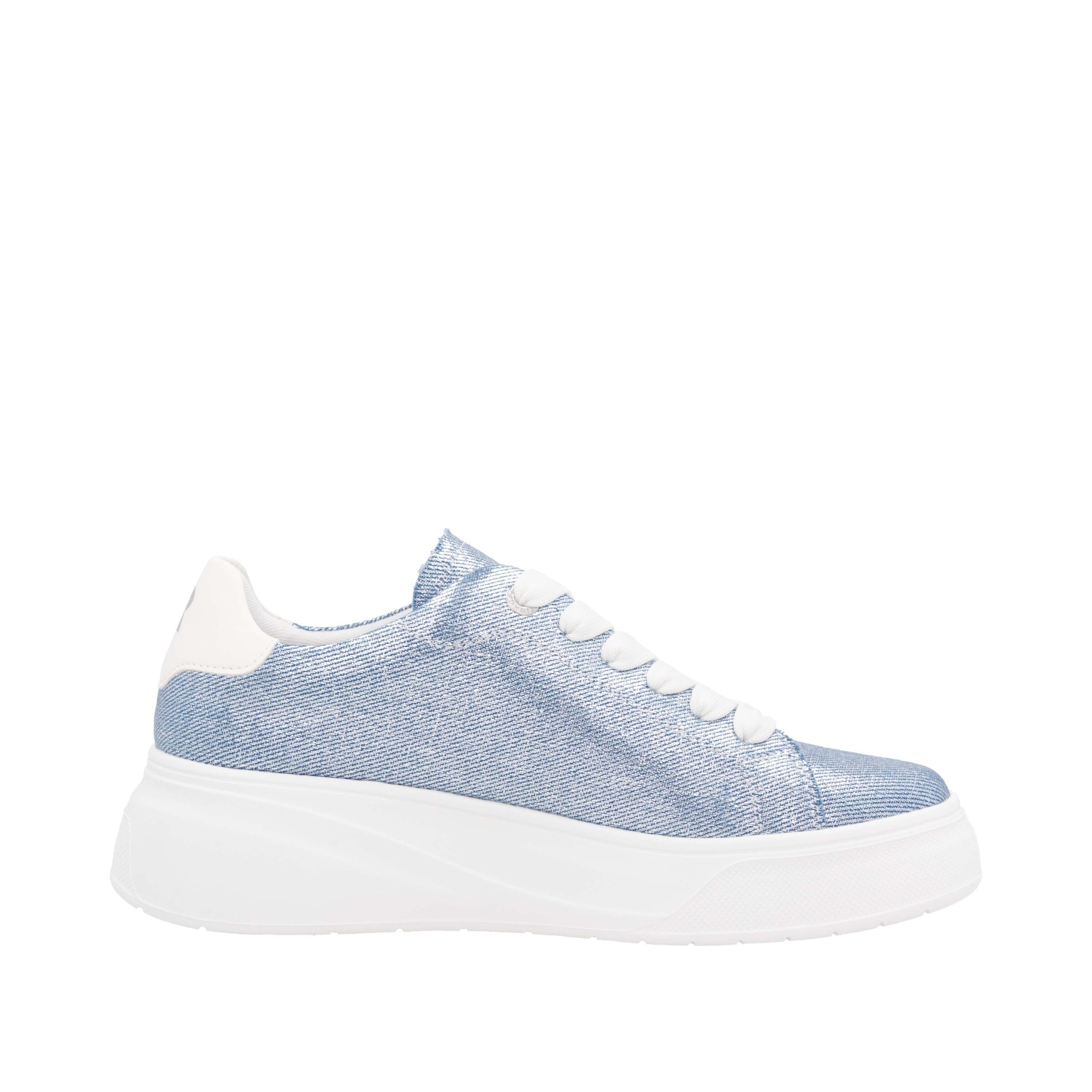 Baskets basses 'W2302' Rieker Sport en bleu