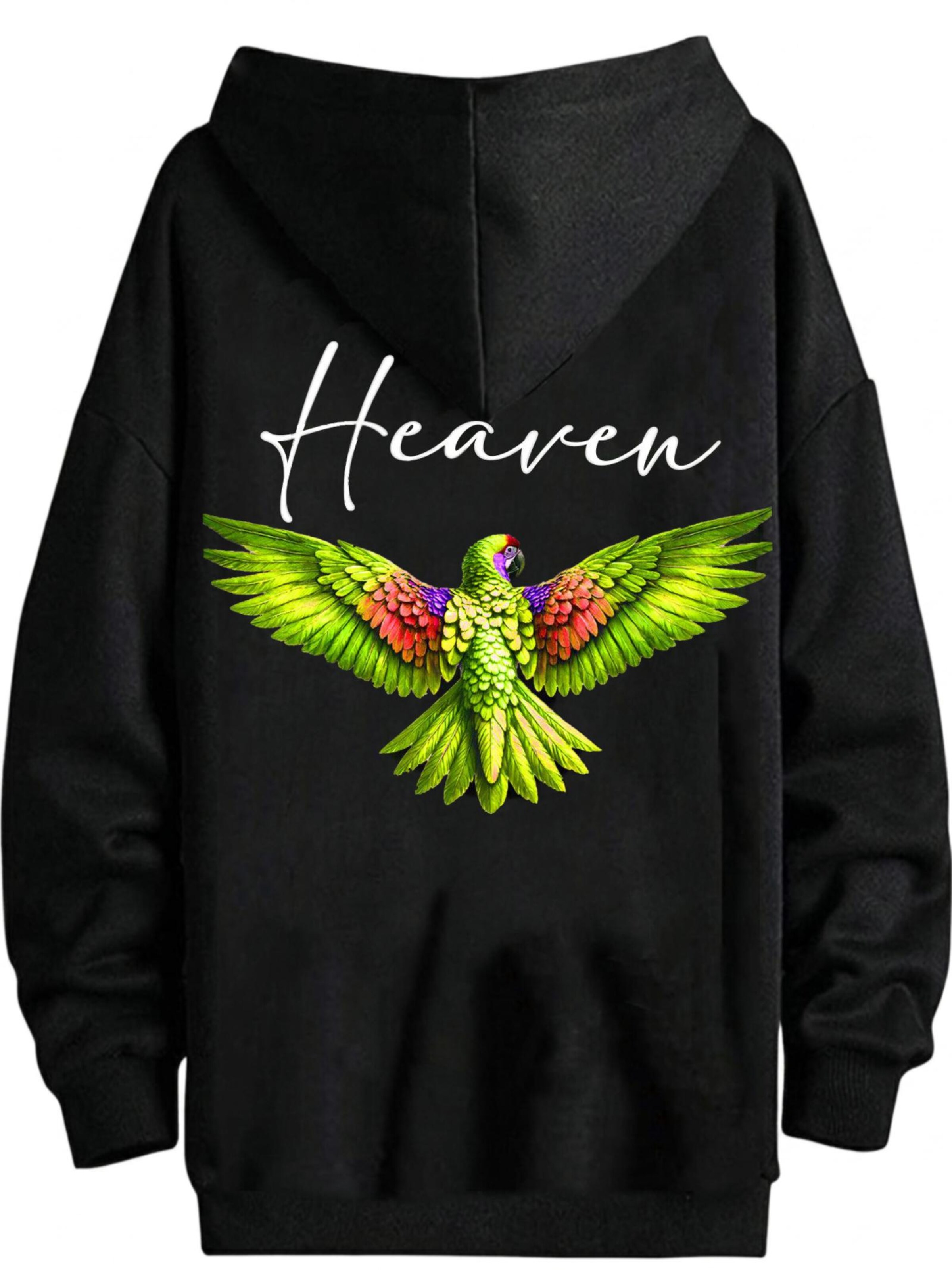 RMK Sweatshirt 'Heaven'‌‌‌‌ in Schwarz: Vorderseite
