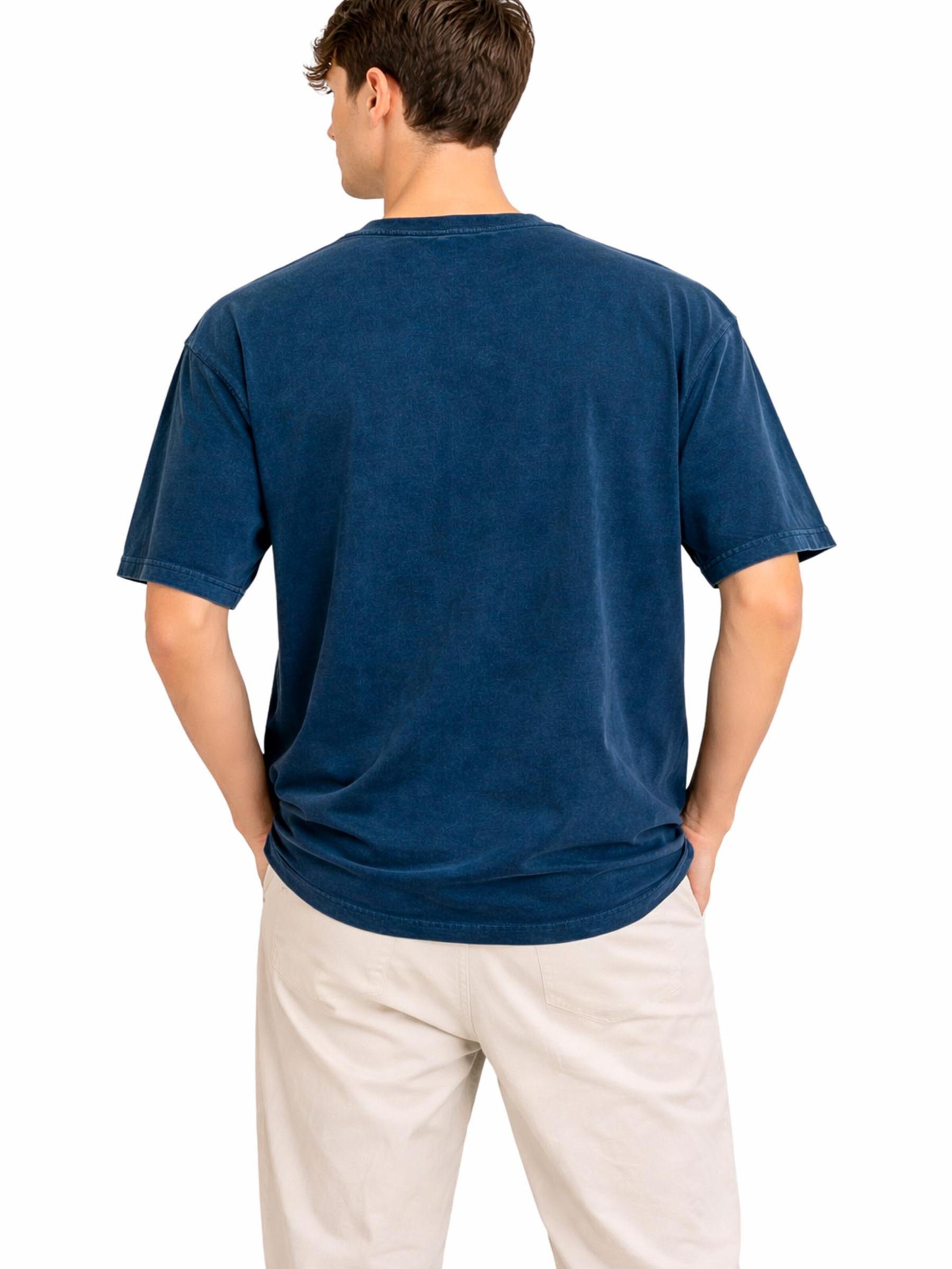 A Question Of (AQO) Shirt 'Ozzy Tee Acid' in Blue