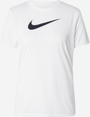 T-shirt fonctionnel NIKE en blanc : devant