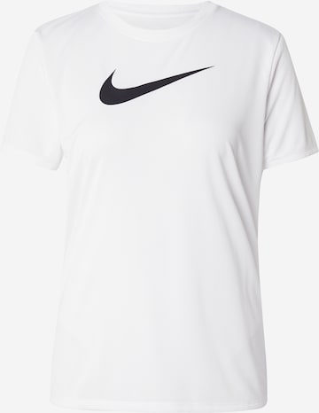 NIKE Performance Shirt in White: front