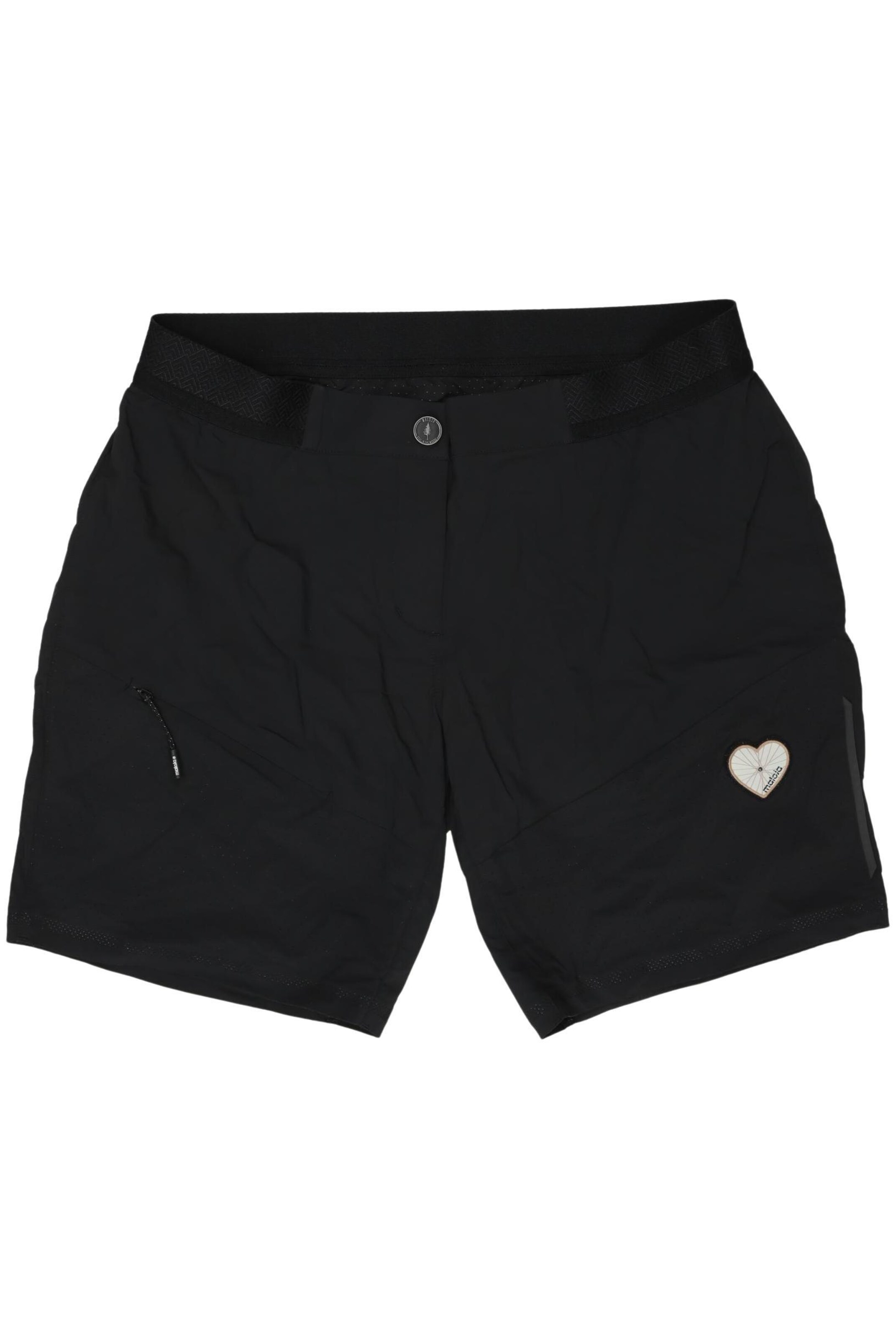 Maloja Shorts in M in Black: front