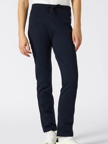 Effilé Pantalon Champion Authentic Athletic Apparel en bleu : devant