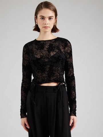 T-shirt 'NMINNA' Noisy may en noir : devant