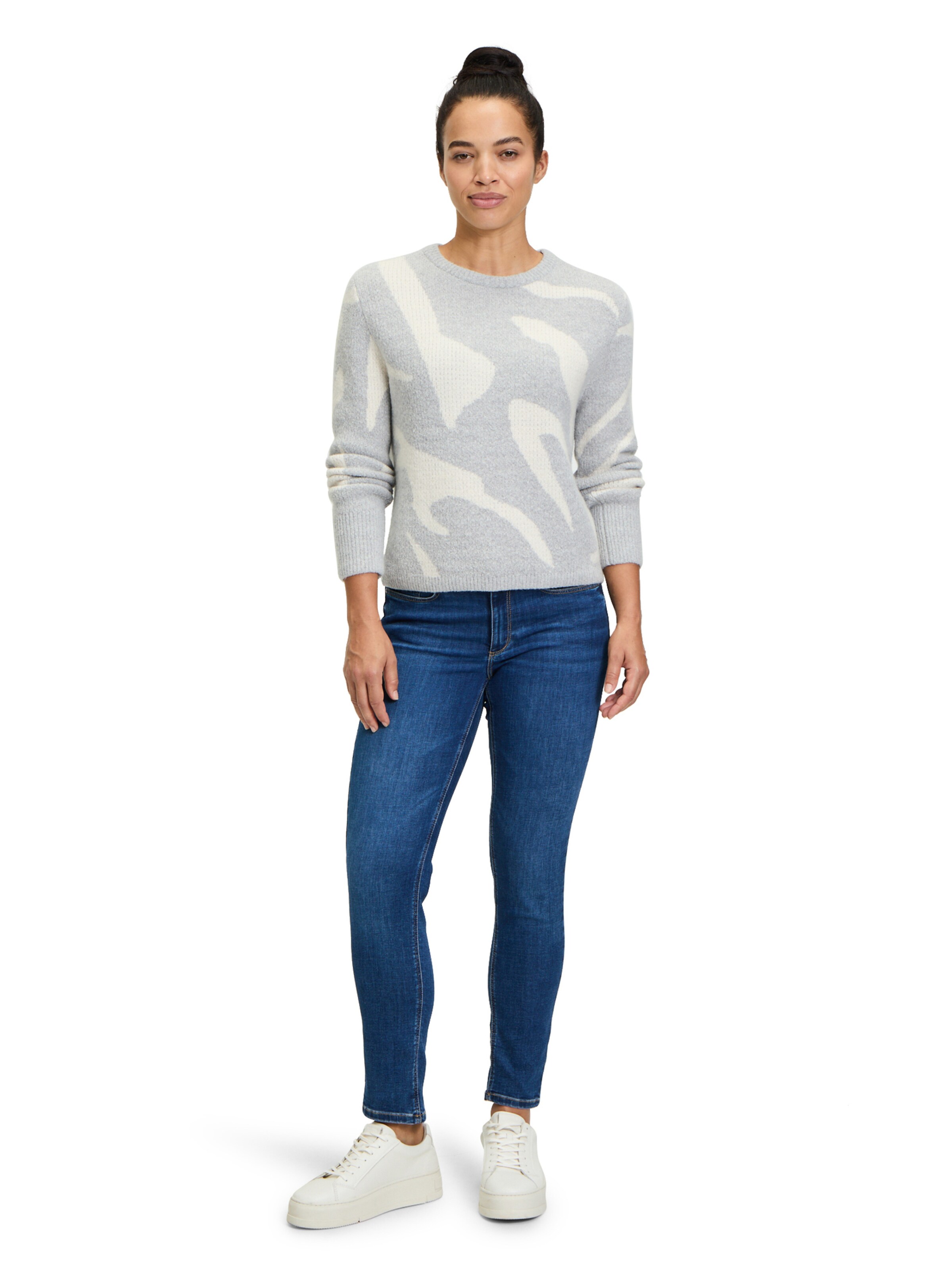 Pull-over Betty & Co en gris
