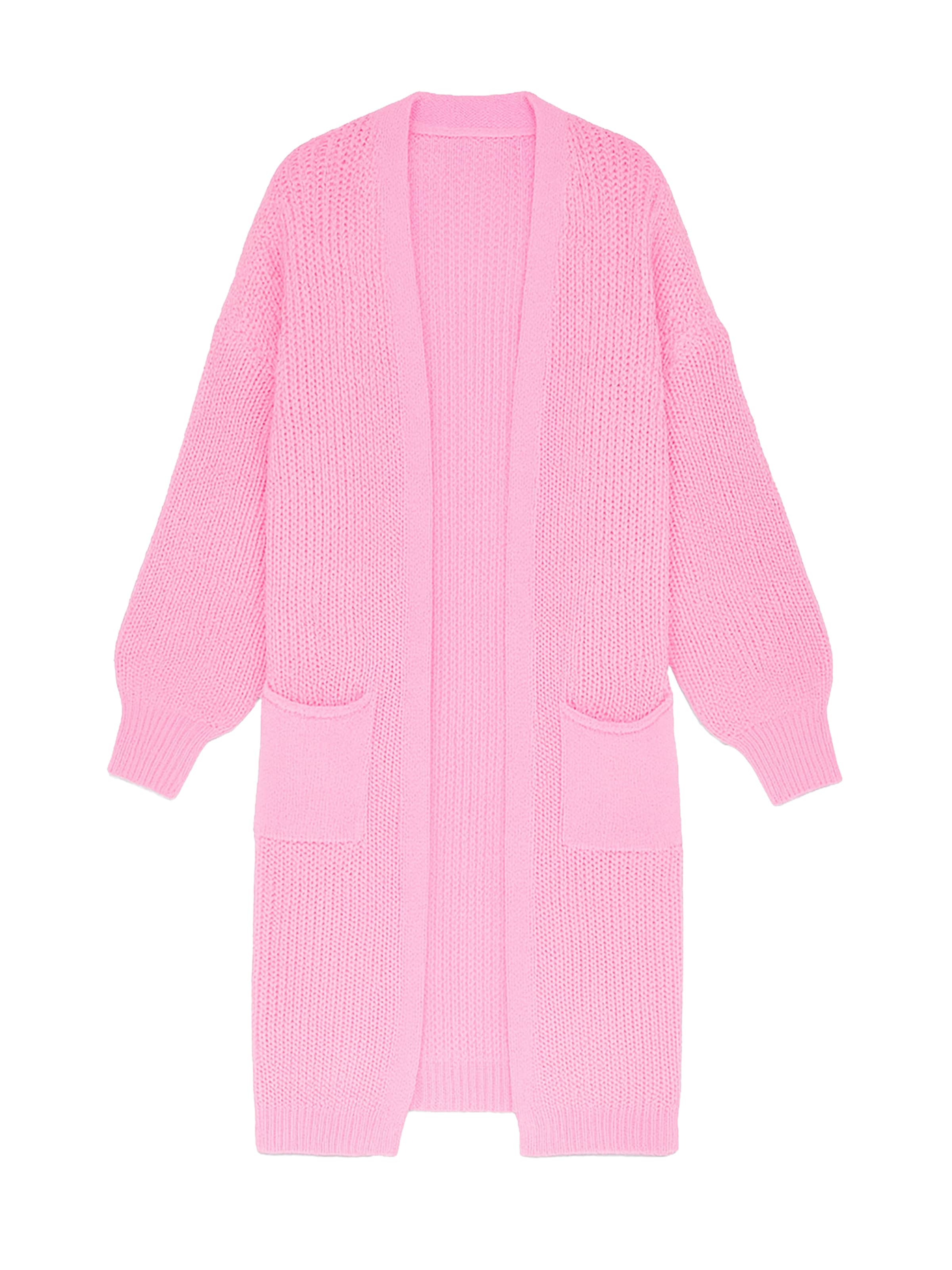 Cardigan Elara en rose : devant