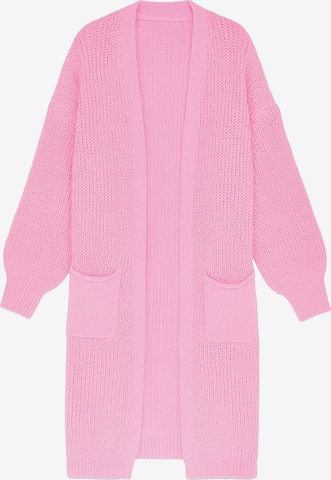 Cardigan Elara en rose : devant