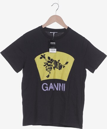 GANNI T-Shirt S in Schwarz: predná strana
