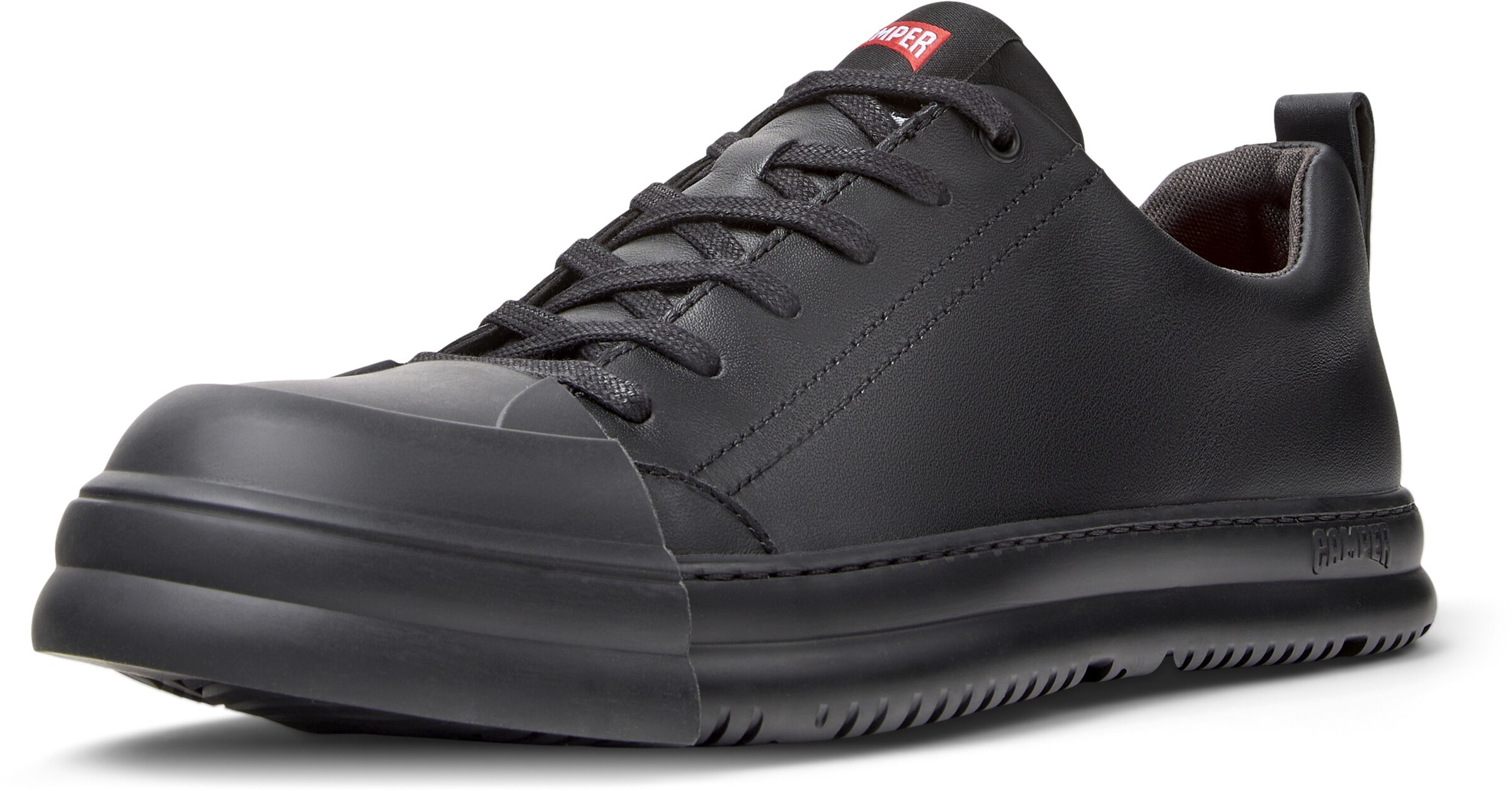 Sneaker bassa 'Junction Runner' di CAMPER in nero: frontale