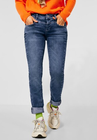 STREET ONE Slimfit Jeans 'Jane' in Blau: predná strana