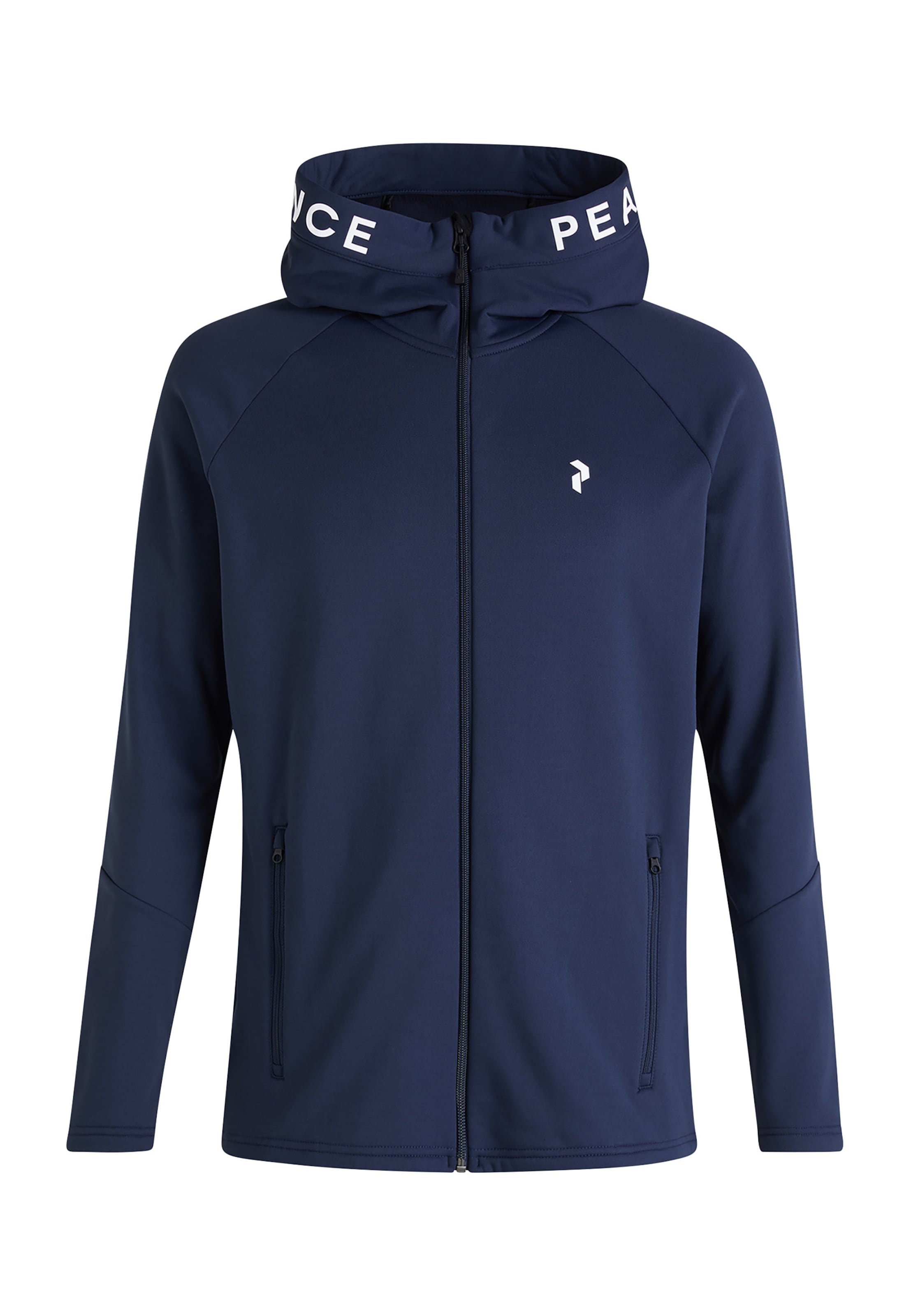 PEAK PERFORMANCE Funktionsjacke in Blau: Vorderseite