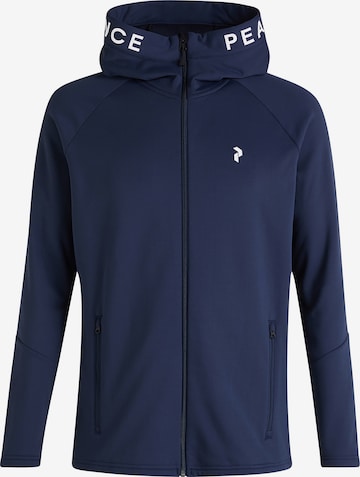 PEAK PERFORMANCE Outdoor jacket in Blue: front