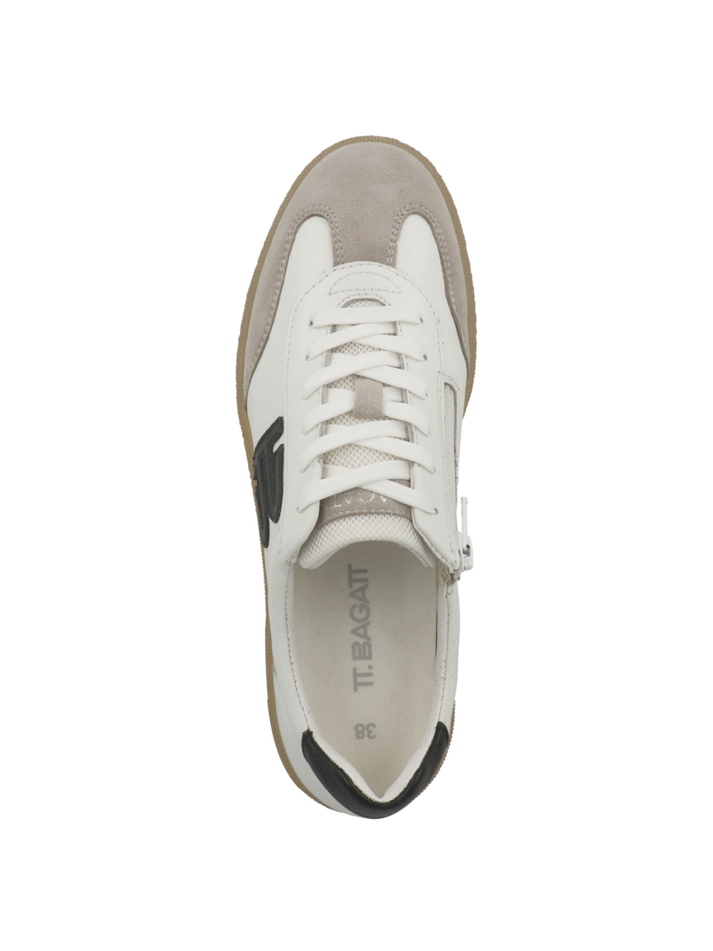 TT. BAGATT Nízke tenisky - Biela