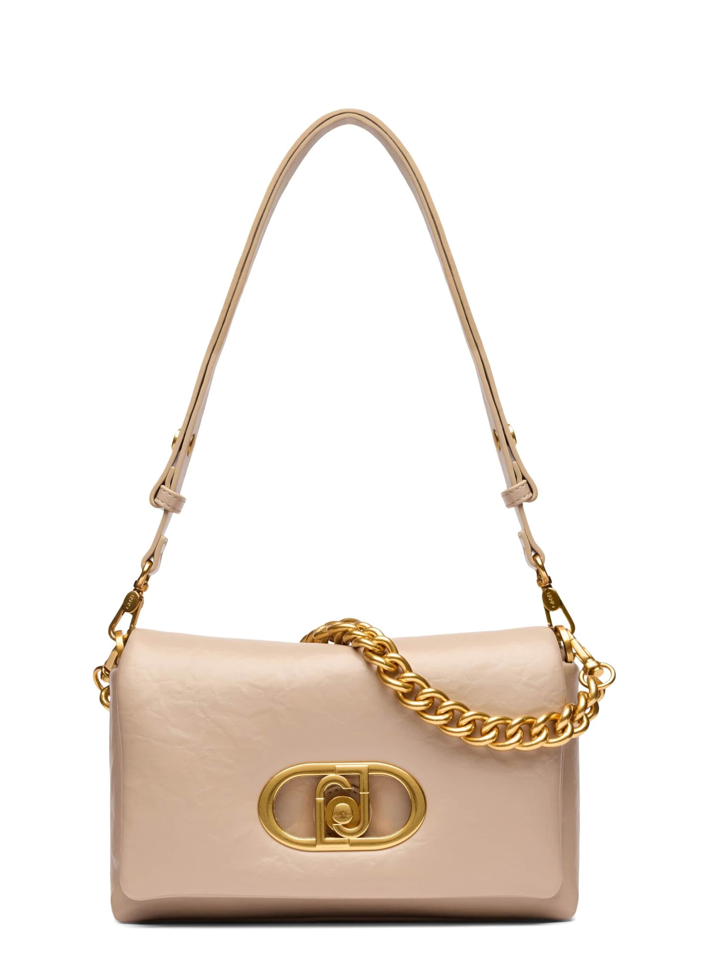 Liu Jo Taška přes rameno 'Lapuffy' – béžová: přední strana