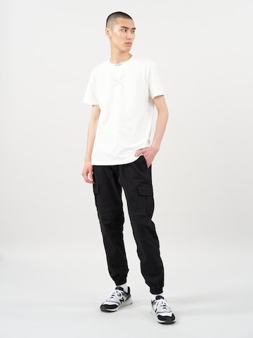 Cørbo Hiro Tapered Cargo trousers 'Ronin' in Black