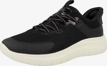 Sneaker bassa 'D Plummery Plus' di GEOX in nero: frontale
