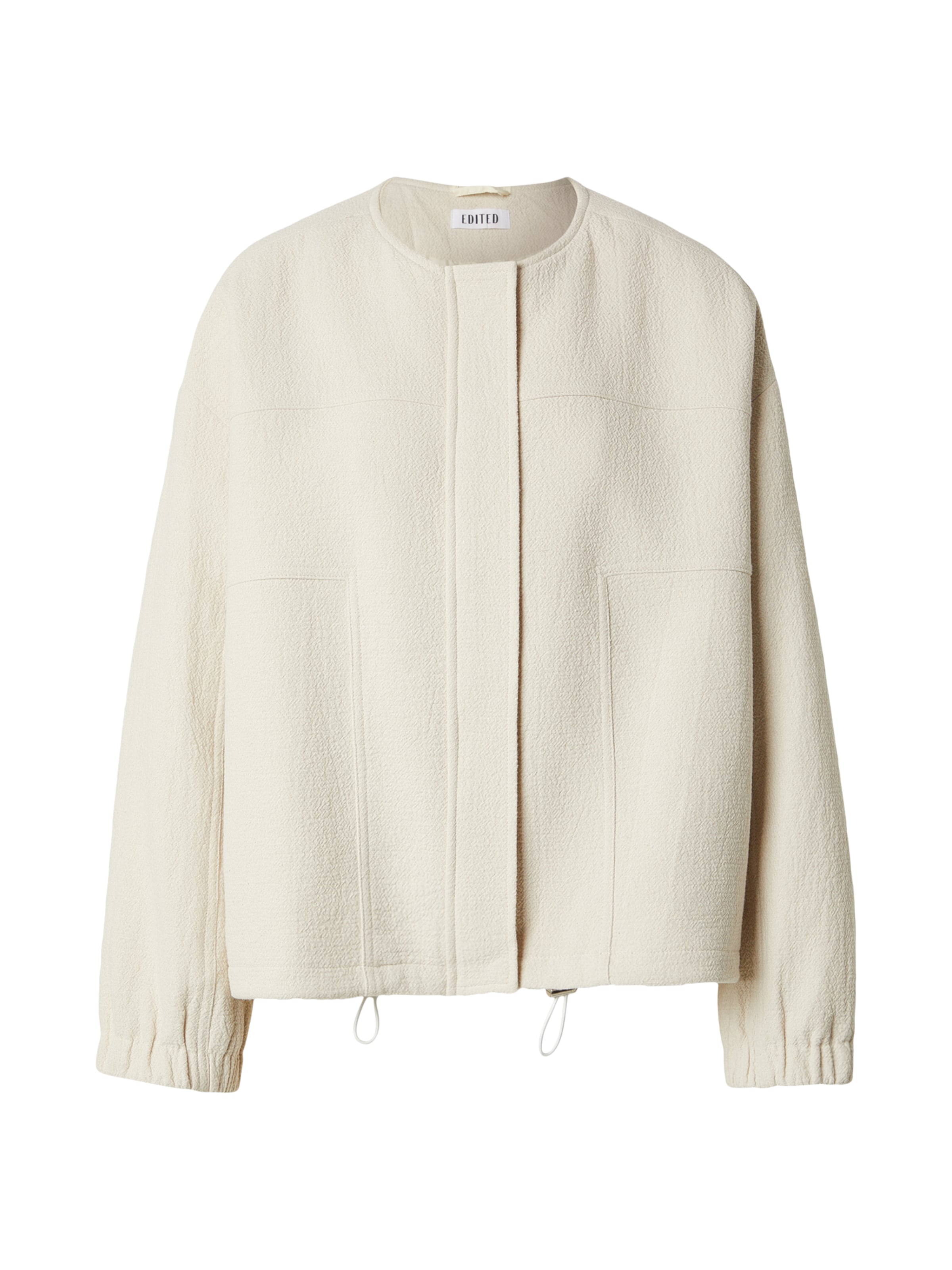 EDITED Jacke 'Carola' in Beige: Vorderseite
