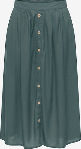 ONLY Kjol 'ONLMILANO' i grön: framsida