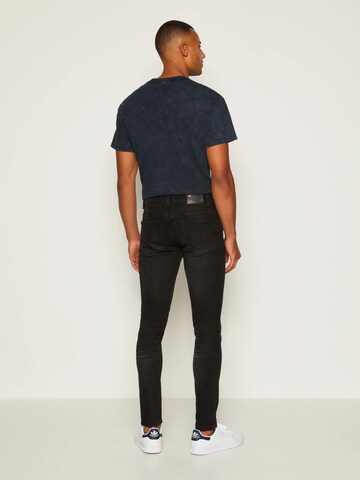 Skinny Jean 'Mr. Red' Denim Project en noir
