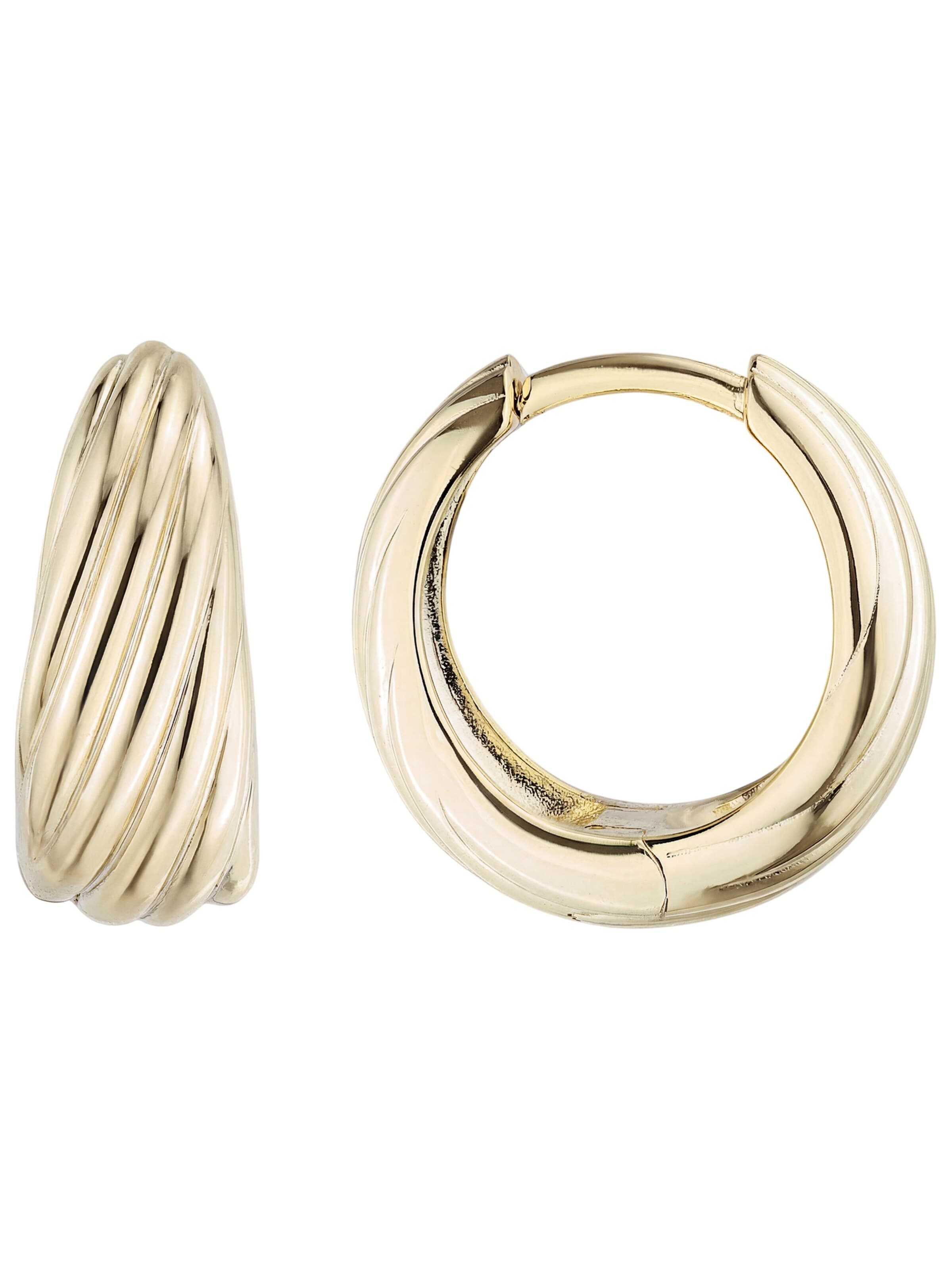Jobo Ohrringe‌‌‌‌ in Gold: Vorderseite