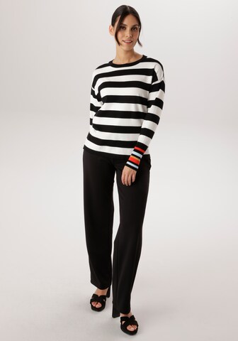 Aniston SELECTED Pullover in Schwarz