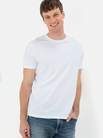 CAMEL ACTIVE T-shirt i vit