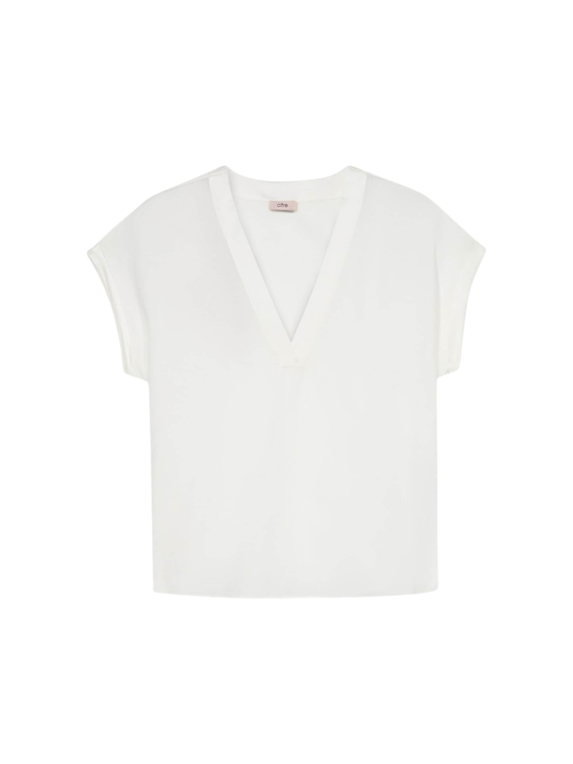 oltre - Blusa en blanco: frente