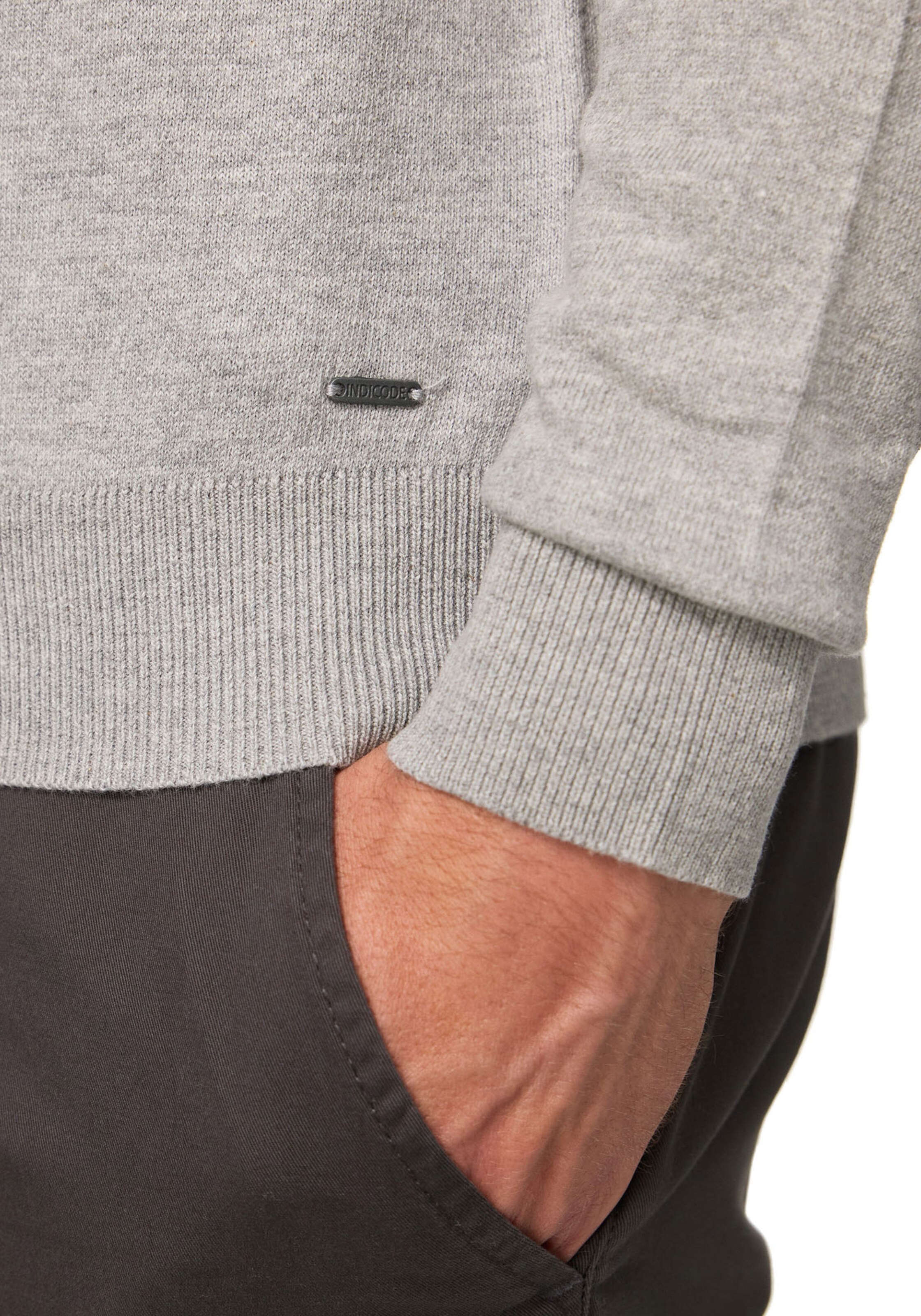 INDICODE JEANS Sweater in Grey