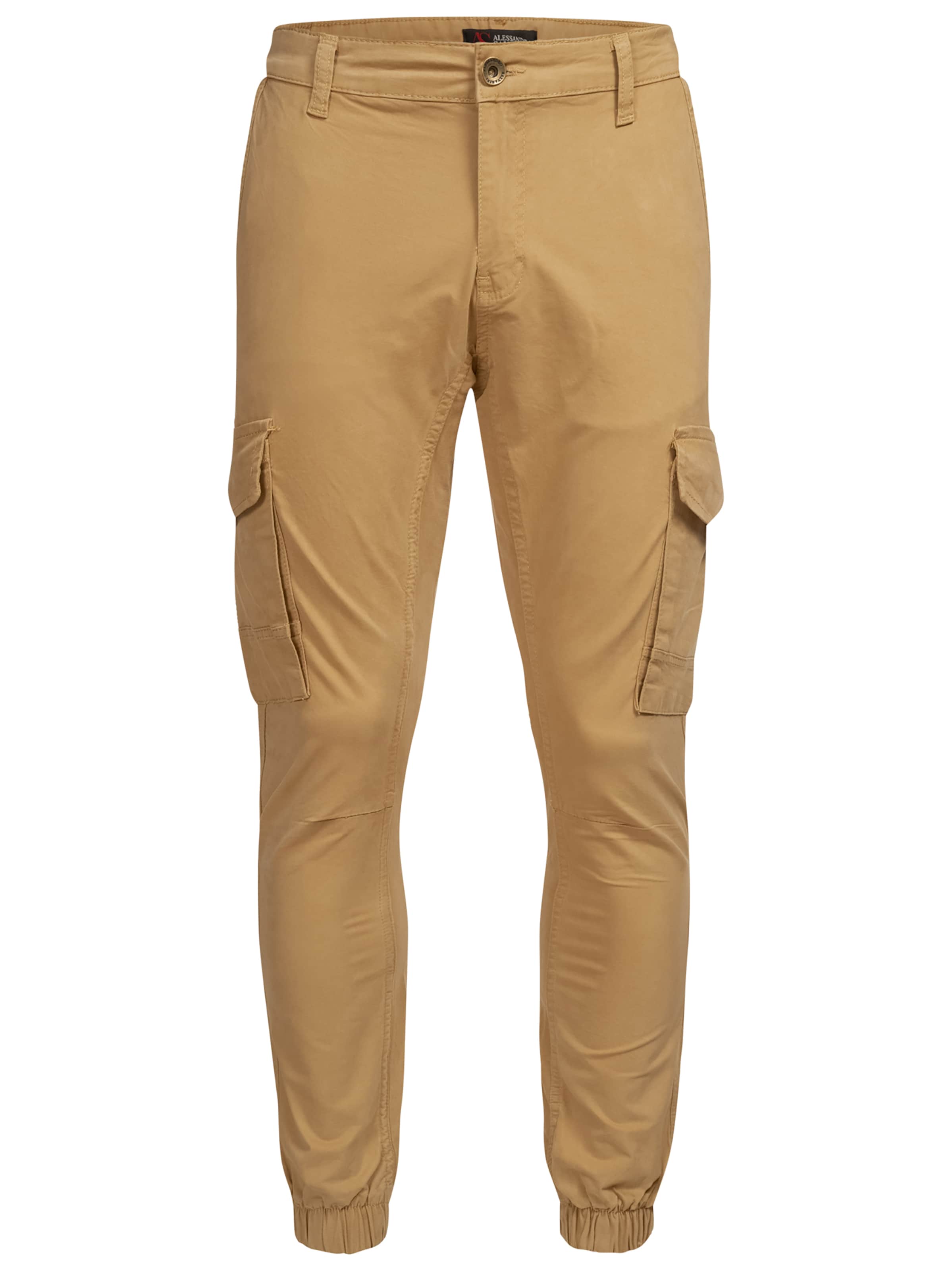 Alessandro Salvarini Cargohose in Beige: Vorderseite