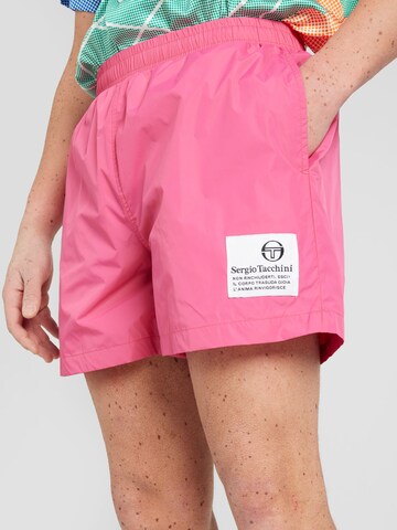 Sergio Tacchini Regular Trousers 'VERENNA' in Pink
