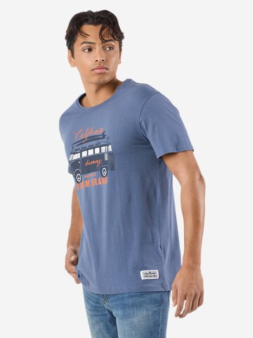 T-Shirt Denim Factory en bleu