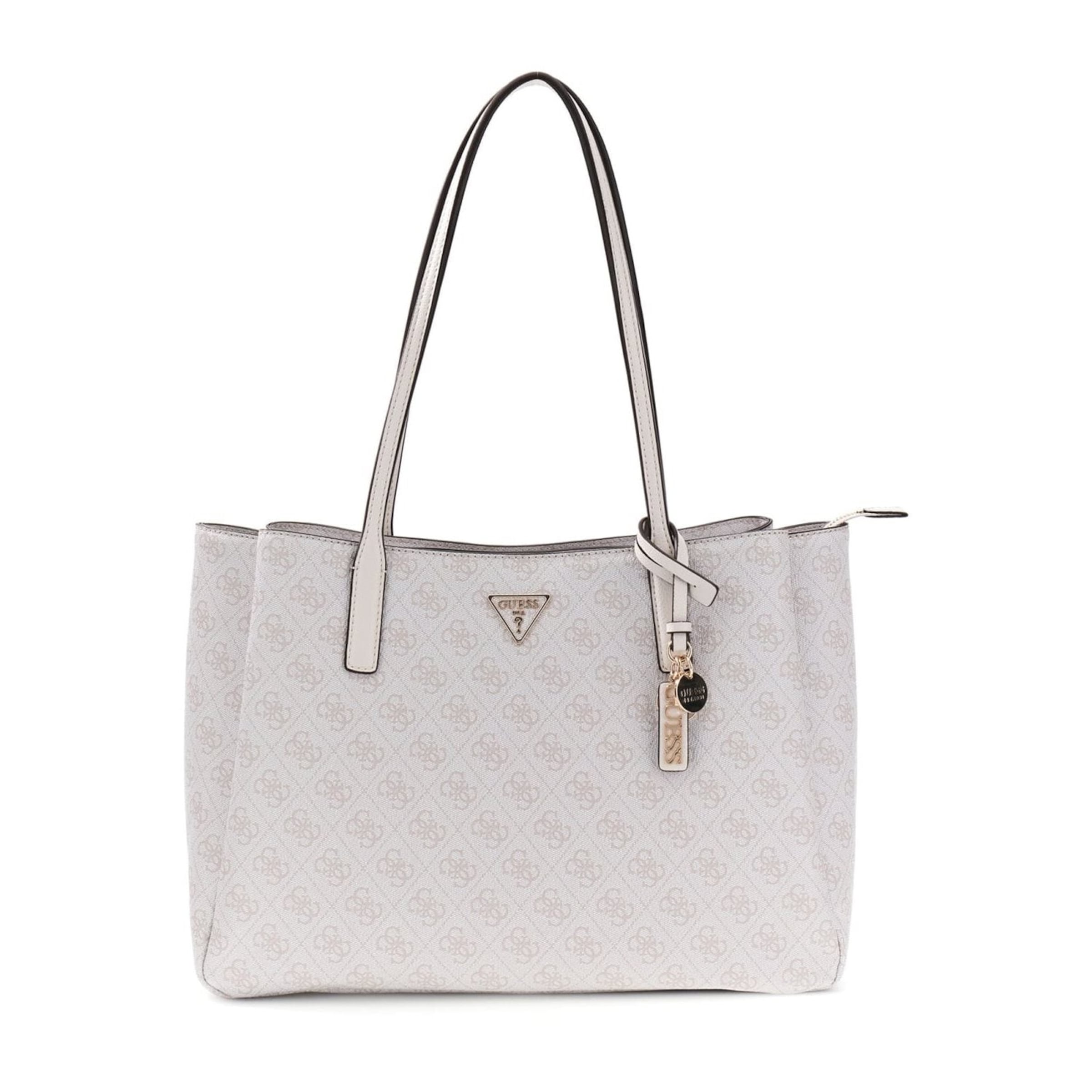 GUESS Schultertasche in Grau: Vorderseite
