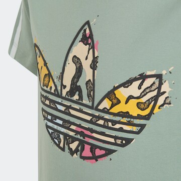 ADIDAS ORIGINALS Šaty 'Animal Print' – zelená