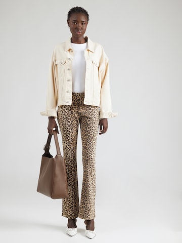 ONLY Разкроени Дънки в бежово