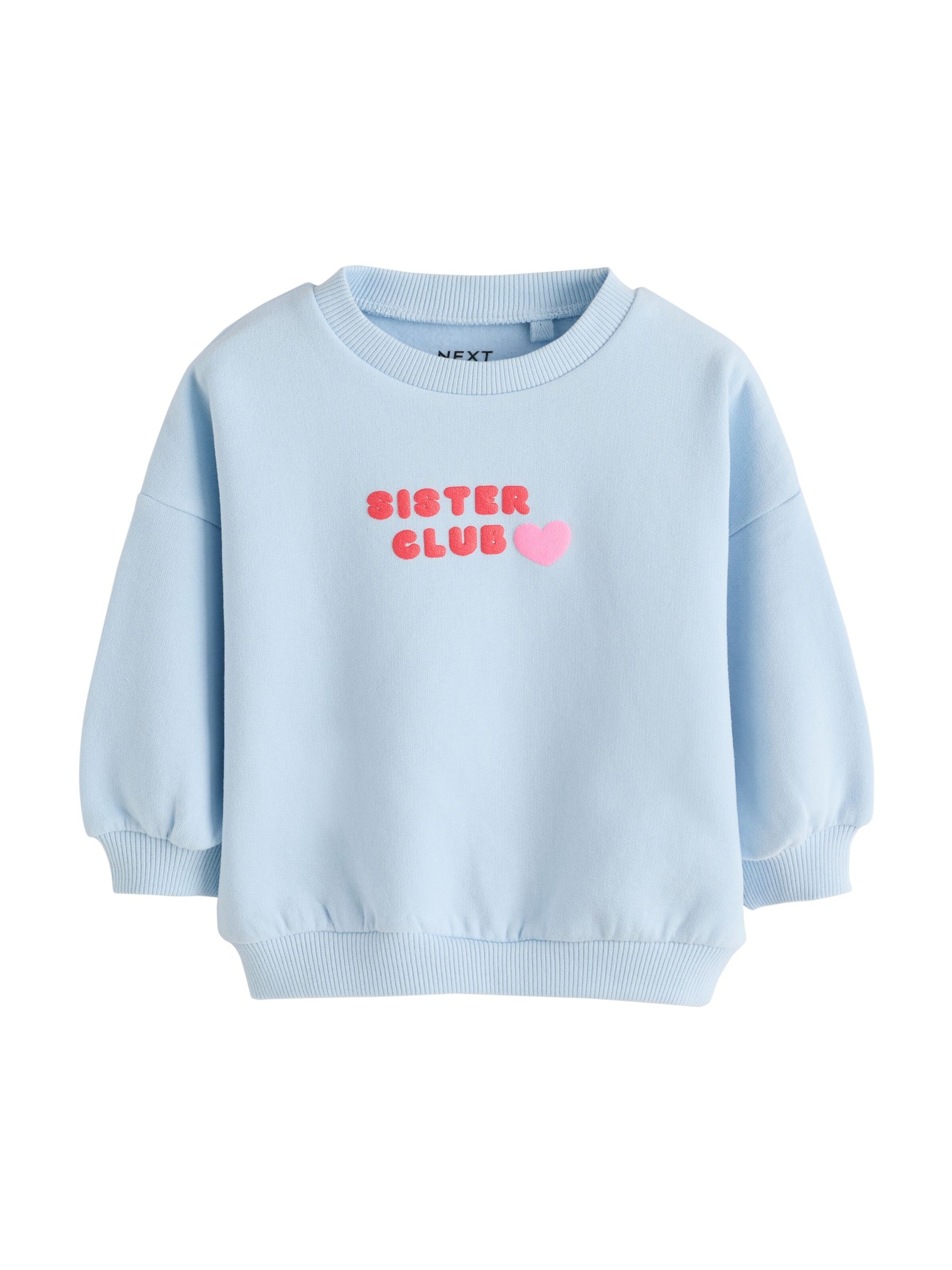 Next Mikina – modrá: přední strana