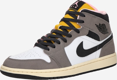 Jordan Visoke tenisice 'AIR JORDAN 1' u tamo siva / crna / bijela, Pregled proizvoda