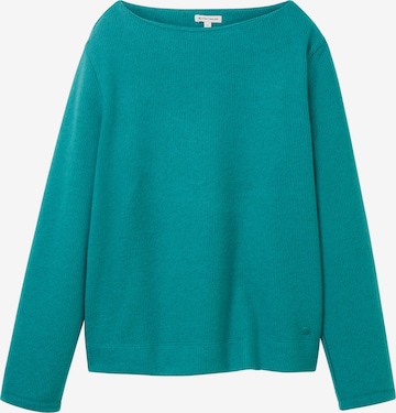 TOM TAILOR Sweater in Green: front