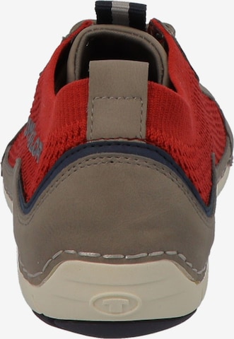 TOM TAILOR Sneakers laag in Rood