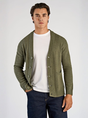 Lindbergh Gebreid vest in Groen