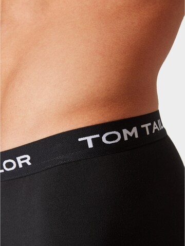 TOM TAILOR Boxershorts in Schwarz