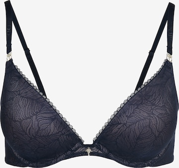 JOOP! T-shirt Bra 'Sheer' in Blue: front
