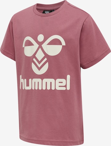 Hummel Sportshirt 'Tres' in Pink